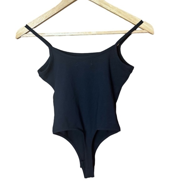 Madewell Black Tank Thong Bodysuit XS NWT - Picture 6 of 9